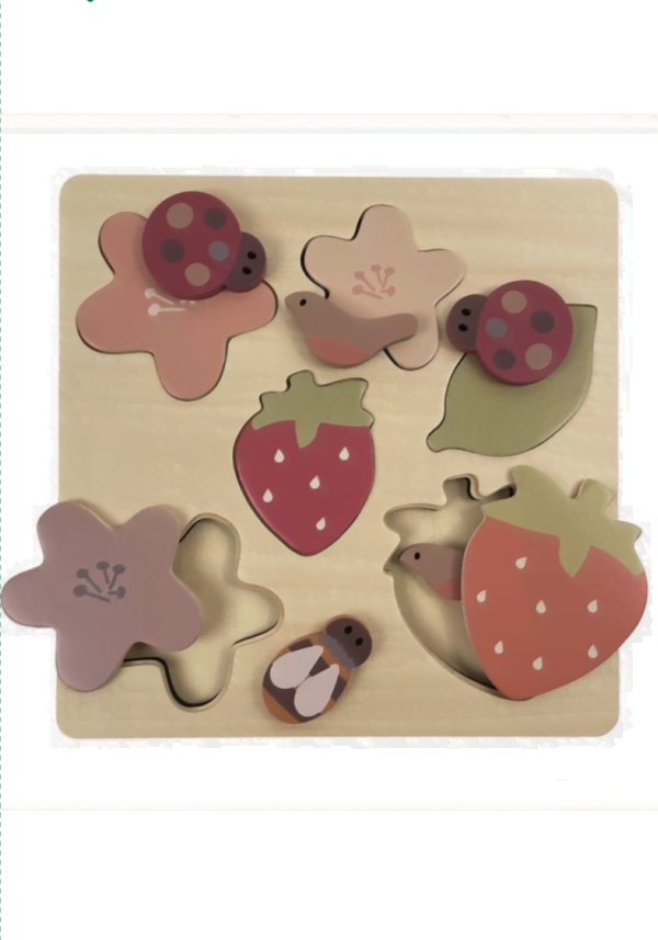 Puzzle de fresas