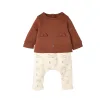 Set 2 piezas Frimousse Marrón / Beige - Vertbaudet