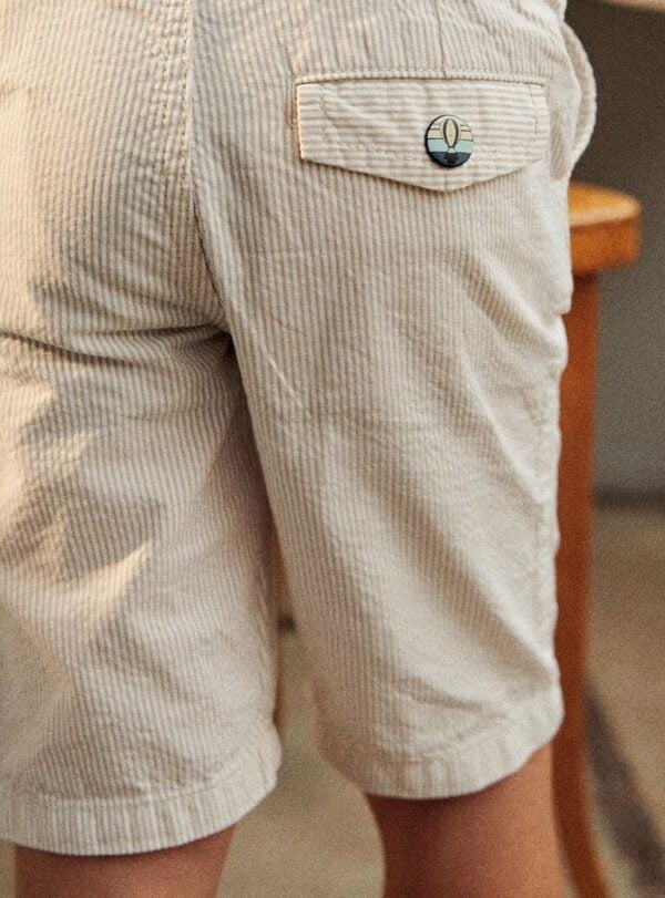 Conjunto Globo aerostático blanco/beige Polo y Short_ Sergent Major - Imagen 4